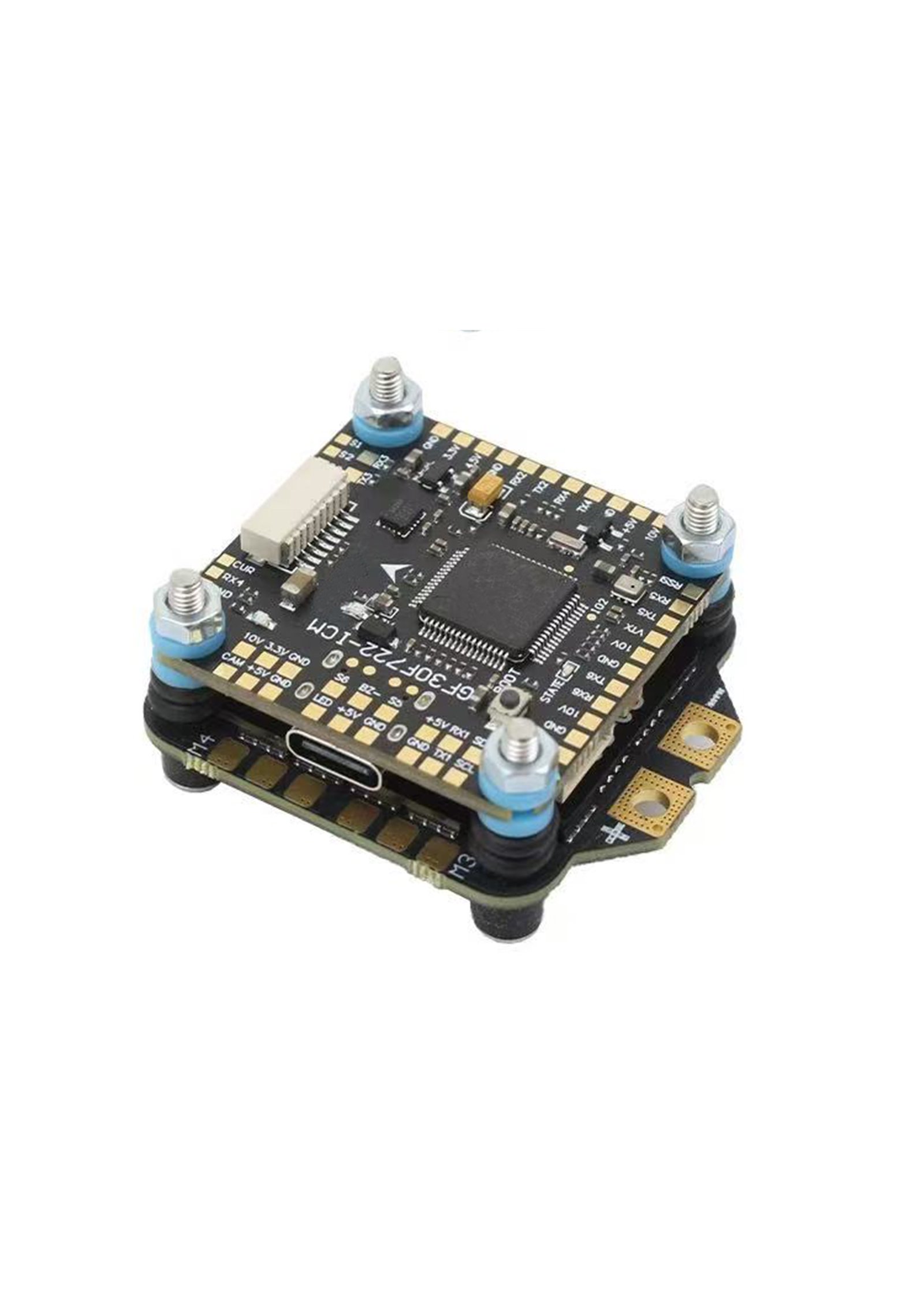HAKRC BLHELI_S Mini 15A/25A 4in1 Brushless ESC 2-4S Support Dshot600 Oneshot 20x20mm For RC FPV Racing Drone